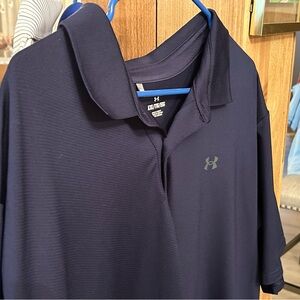 Under Armour Men's Dark Blue Polo Shirt